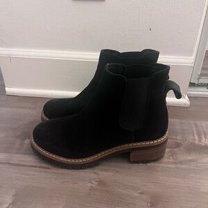 Black Suede Ankle Boots